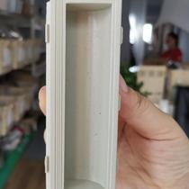  Iron locker handle Army housekeeping cabinet Plastic buckle hand shell with lock office cabinet door handle Aluminum alloy