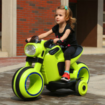 Childrens electric motorcycle oversized tricycle 3-6 years old children can sit on the baby toy charging bottle 4-5