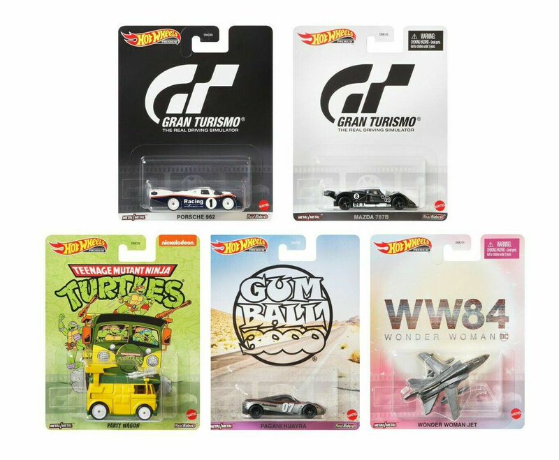 Hot Wheels Retro Movie Car Mazda Porsche Wonder Woman 2020-4 K1323