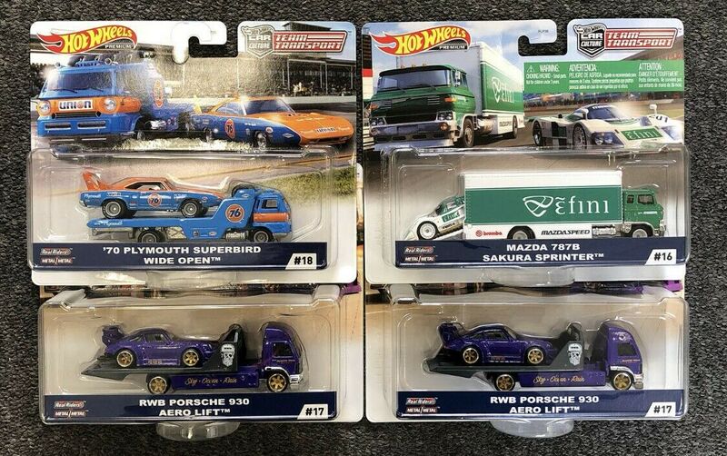 Hot Wheels Car Culture Fleet Transport Set Rwb 2019 g Blister Pack Hot Wheels Car Culture Fleet Transport Set Rwb 2019 g Blister Pack