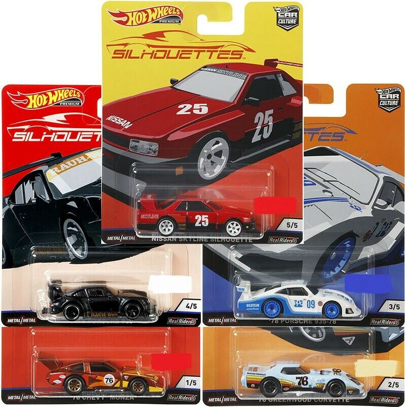 Hot Wheels Car Culture Silouettes Silhouette Skyline Porsche K1102