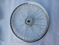 Jinan light riding Tibetan mastiff War Mastiff QM200GY front wheel hub assembly wheel rim rim (aluminum alloy wheel)