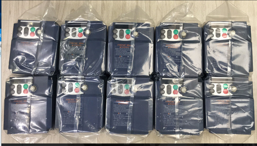 FRN2.2C1S-2J Used Fuji 220V2.2KW Inverter Good warranty for 3 months