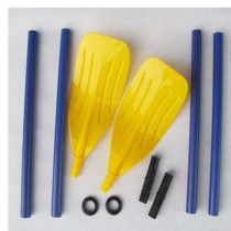 2 pack)Kayak inflatable boat Plastic pulp Plastic paddle Rubber boat paddle Performance special props Paddle