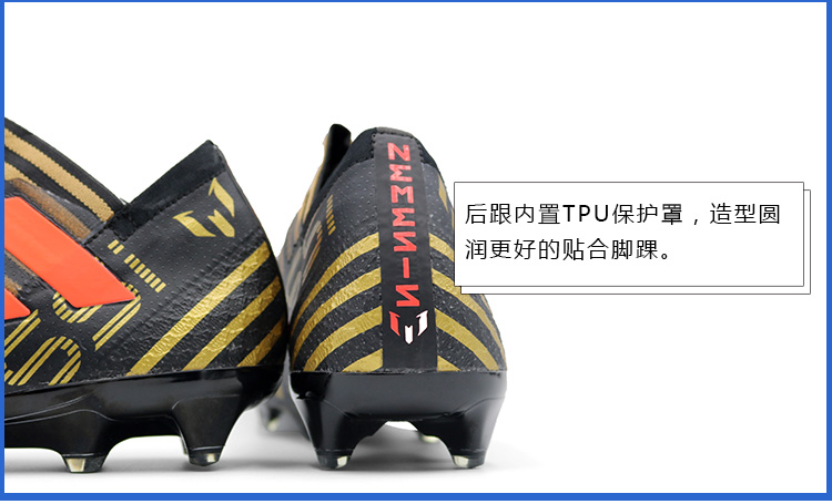 Bang Bang: giày chính hãng Adidas Adidas NEMEZIZ MESSI 17+ FG giày bóng đá BB6350 giày thể thao cao cổ