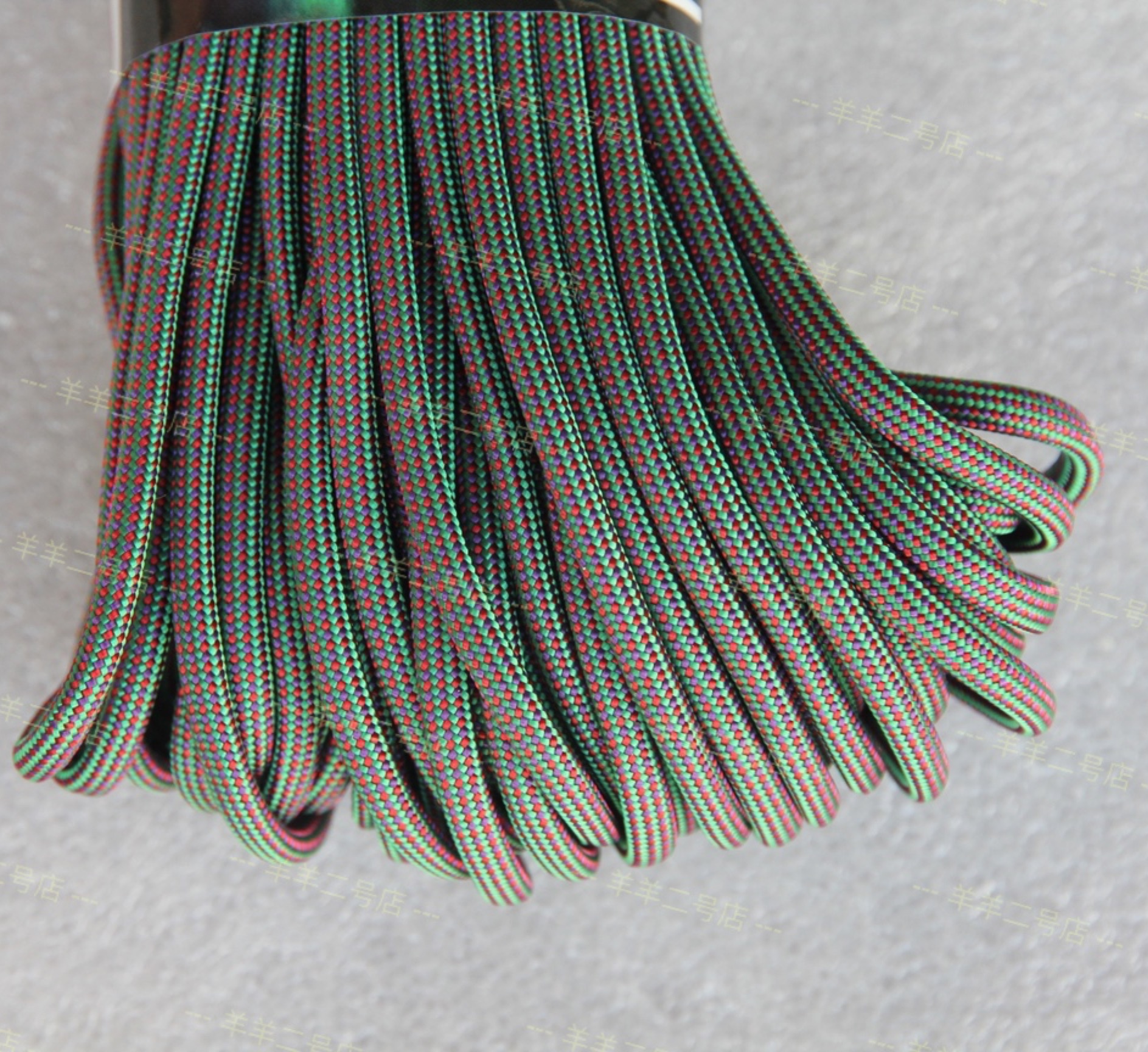 American ATWOOOD Umbrella Rope ARM Magic Color Series Chameleon 7 Core 550Paracord Woven Bracelet 4mm