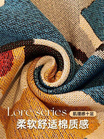 沙发套罩2025新款全包万能套沙发垫布卡通沙发盖布巾防猫抓沙发毯