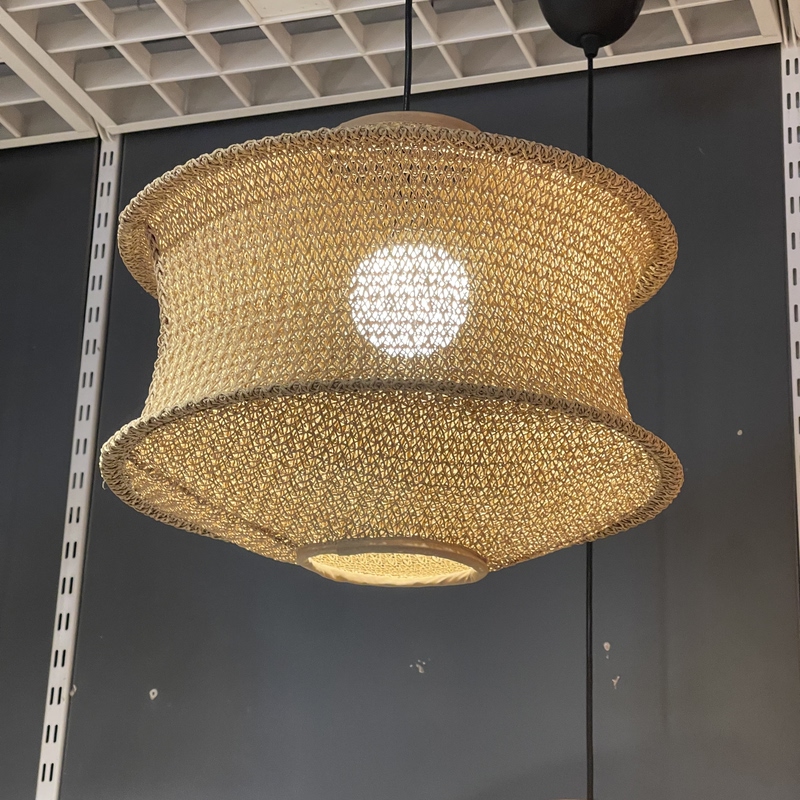 Ikea Persian-Style Pendant Lampshade Paper Decorative Lampshade 45cm Hollow-Out Light-Transmitting Ambient Lighting