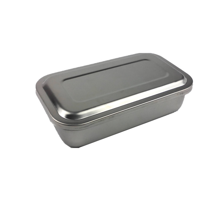 Hộp cơm trưa bằng thép không gỉ 304 Cấp tiếp xúc với thực phẩm không từ tính Hộp khử trùng y tế Hộp lưu trữ dung lượng lớn hình chữ nhật - Hộp cơm điện sưởi ấm bộ hộp cơm giữ nhiệt lock&lock lhc8016s01