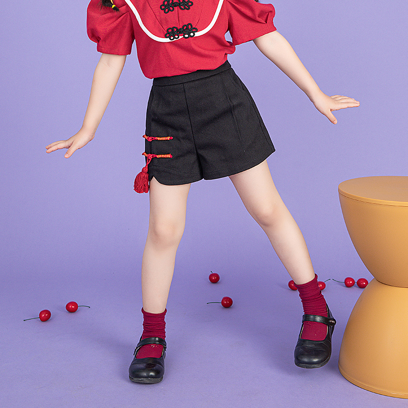 Micse Sonny's original girl's national wind disc high waist wear shorts 2022 summer new thin pants