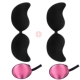 Silicone vô hình ngực áo ngực nữ đồ lót đám cưới mỏng phần ngực dán đám cưới ngực nhỏ tụ tập chống trượt trên núm vú dán ngực tạo khe