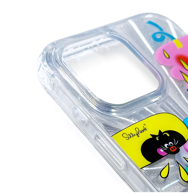 Alien Sun Sweet Kiss Graphic iPhone Case