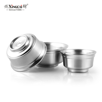Xingcai 304 stainless steel small rice bowl double-layer middle anti-hot heat insulation children anti-drop adult Rice Bowl Noodles Soup Bowl
