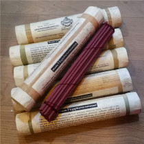 Bhutan Imperial incense A- grade NADO Tibetan medicine incense 22cm 30 large bamboo tubes with Tibetan incense for Buddha incense