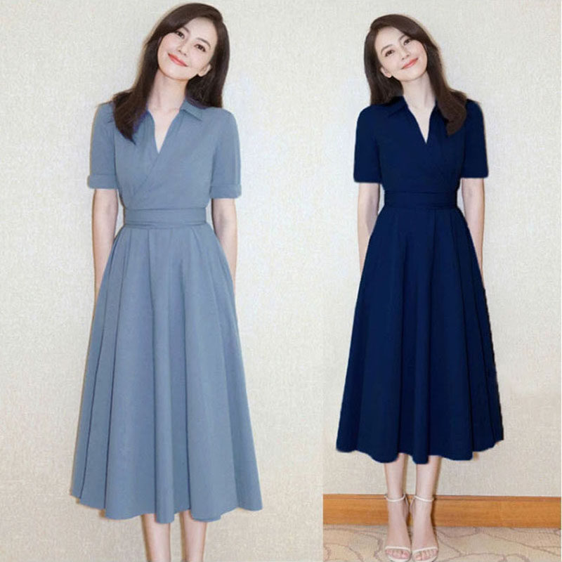 Mularsa mind dress 2021 summer new fat girls wear sexy thin medium-long skirt