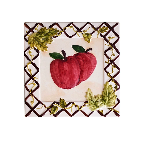 Старые товары искусственные ручные керамические блоки с тиснением окрашены вручную