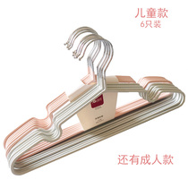 Household new wet and dry dual-use children and adults multi-function clothing support non-slip drying iron hanger genuine Shunyi