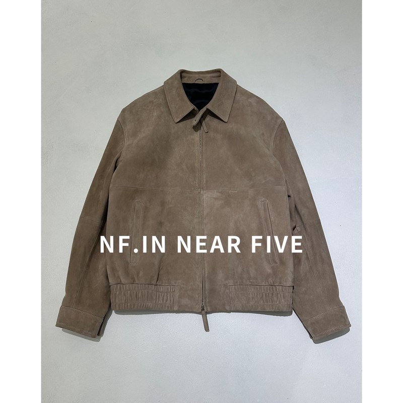 Near Five Sudan Imported Suede Jacket Row Minimalist Old Money Style Short Genuine Leather Jacket Near Five Sudan Imported Suede Jacket Row Minimalist Old Money Style Short Genuine Leather Jacket