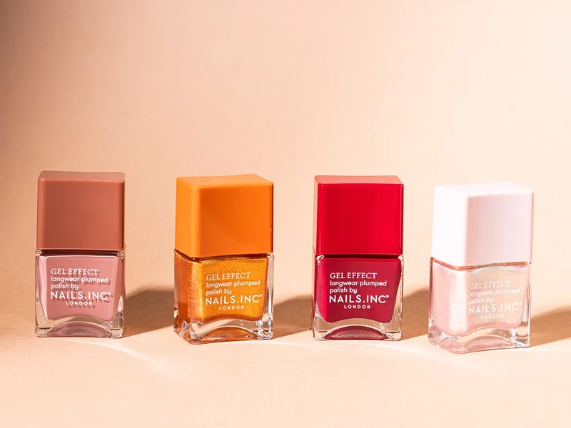 New Product Nails Inc Autumn Golden Sunshine Aesthetic Set Gel Series Nail Polish No-Bake Nail Polish