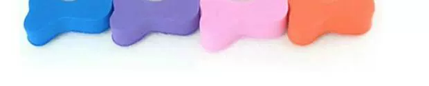 Nghệ thuật vẽ móng tay Silicone Tách ngón chân Bộ tách ngón chân Bộ chỉnh sửa bông vải Tách bông riêng biệt Dụng cụ tách màu hỗ trợ - Công cụ Nail