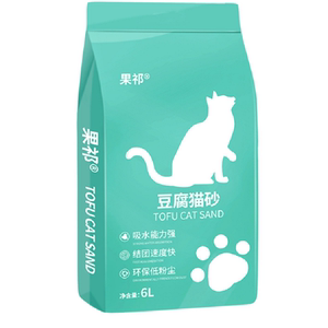 豆腐猫砂6l原味豆腐砂除臭无尘猫沙猫咪用品满10kg公斤20斤包邮