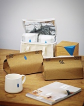 BAB original design Germany imported washed kraft paper tissue bag box household car simple Ins wind paper bag