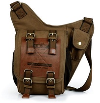 Hot Sales KAKO Brand Retro Vintage Bag Travel Men Messenger