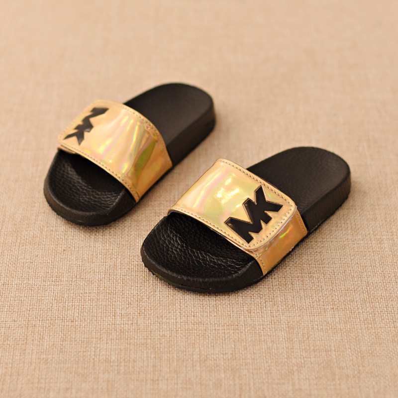 Pantoufles enfants en similicuir pour été - Ref 1034650 Image 53