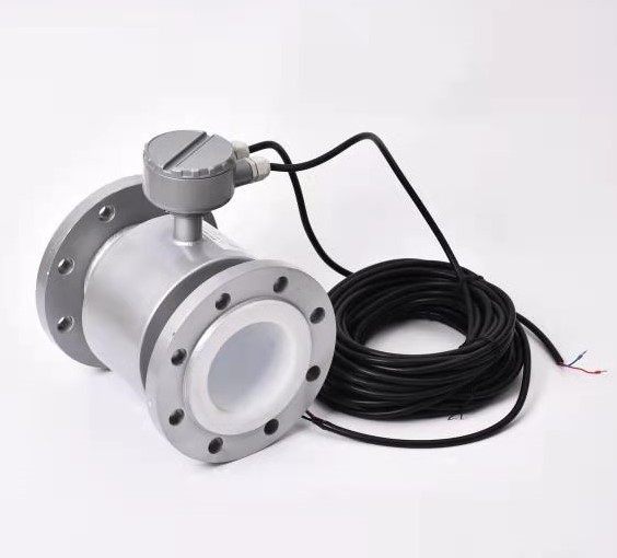 DN40 intelligent electromagnetic flow meter two-piece type integrated type full stainless steel type tantalum electrode type flow meter