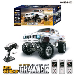 Игрушка, радиоуправляемая машина, внедорожник с 4WD, внедорожник, P407, масштаб 1:10, может взбираться, подарок на день рождения