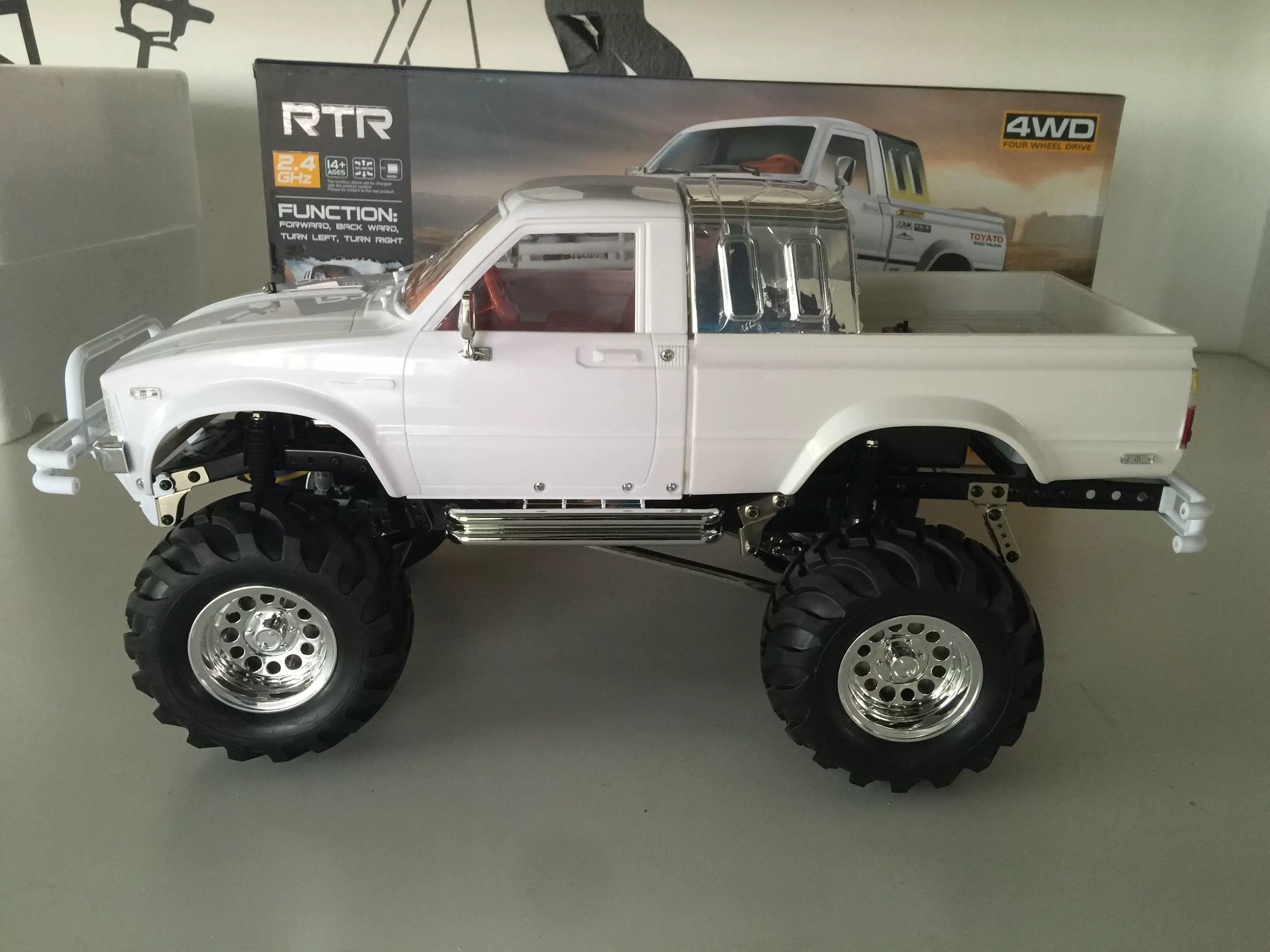 Игрушка, радиоуправляемая машина, внедорожник с 4WD, внедорожник, P407, масштаб 1:10, может взбираться, подарок на день рождения