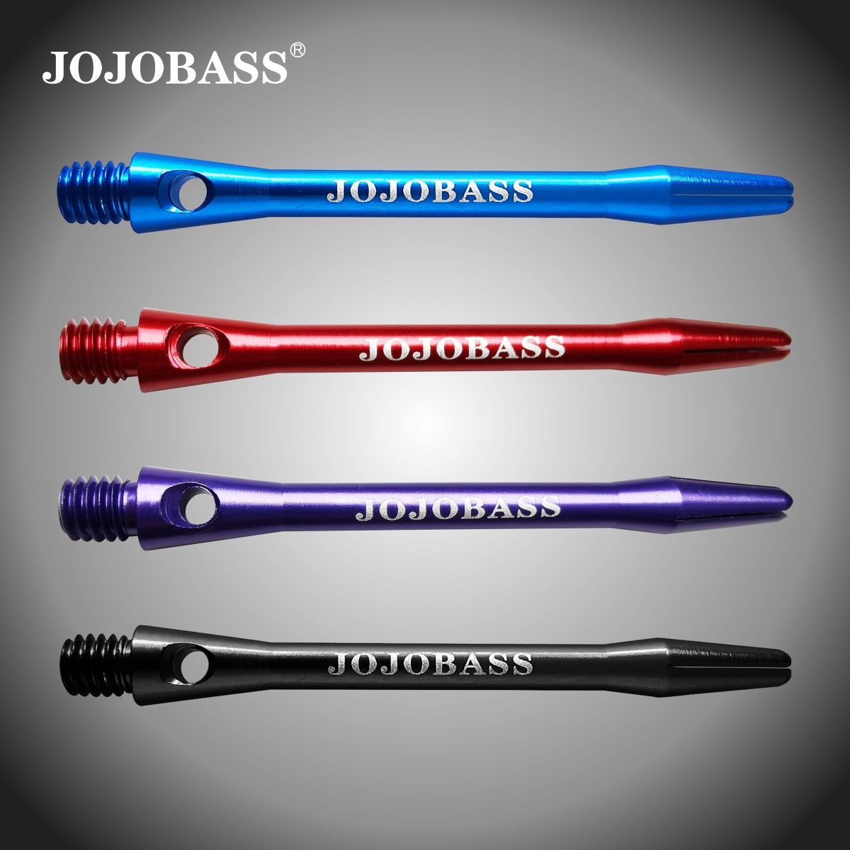 Official JOJOBASS Minimalist Anodized Aerospace Aluminum Dart Shaft Professional Dart Accessories Dart Shaft