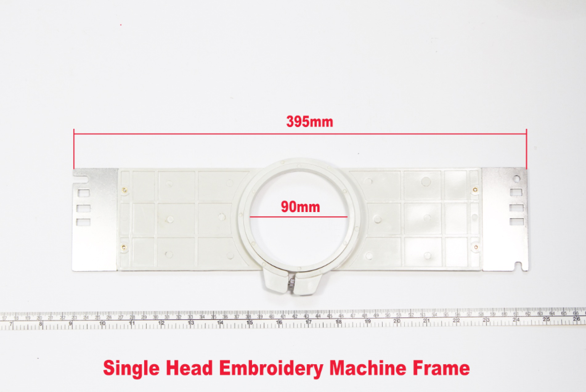 395MM hat embroidered single head embroidery machine round embroidered frame 90MM