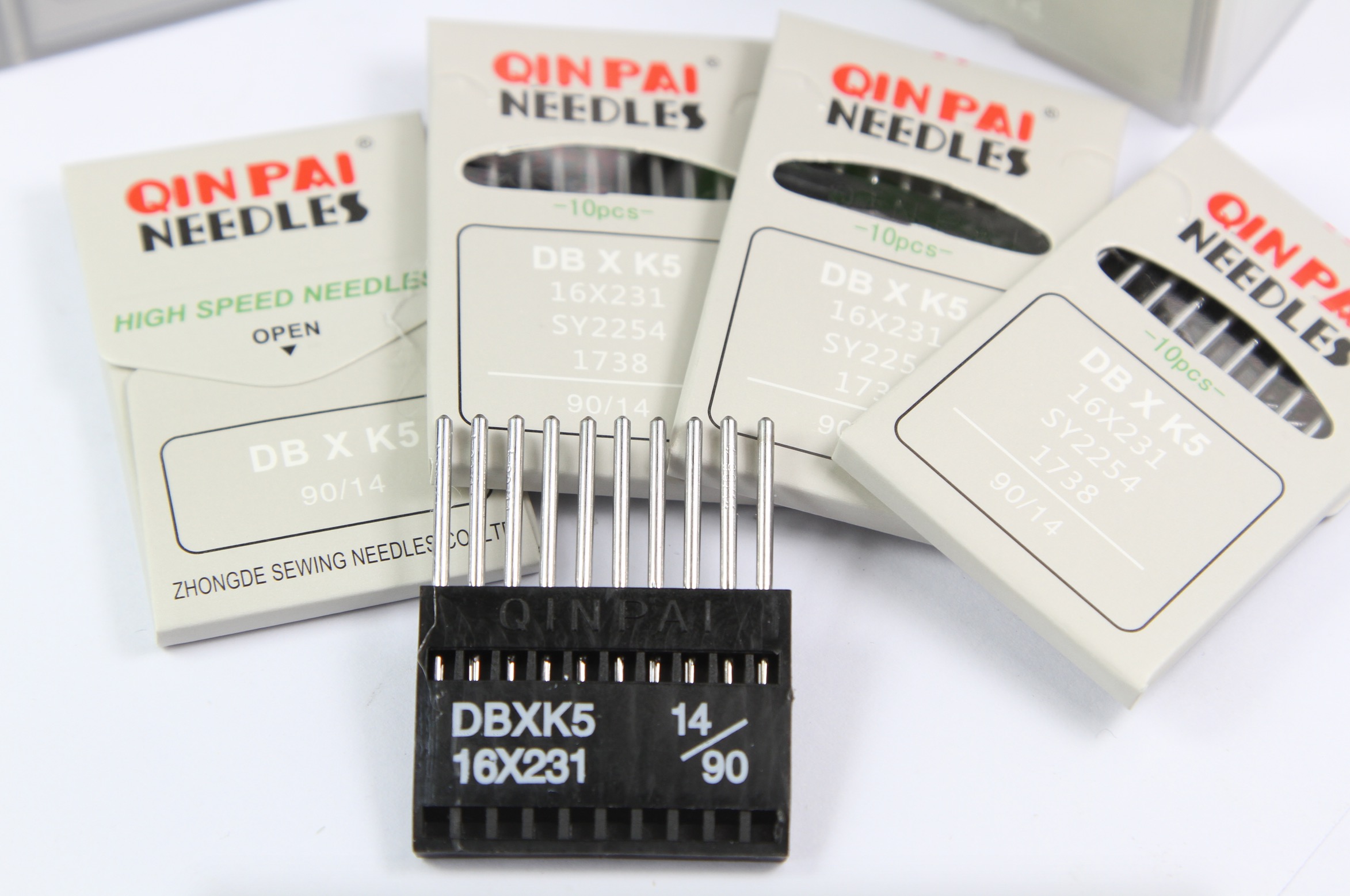 (10 packs) QINPAI Boarding Machine Needle DB* K5 Embroidery Machine Needle 10 Pack for sale]