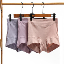 200 catty flat corner underpants female pure cotton medium-high waist shorts head loose without khip Moms underwear Fat mm