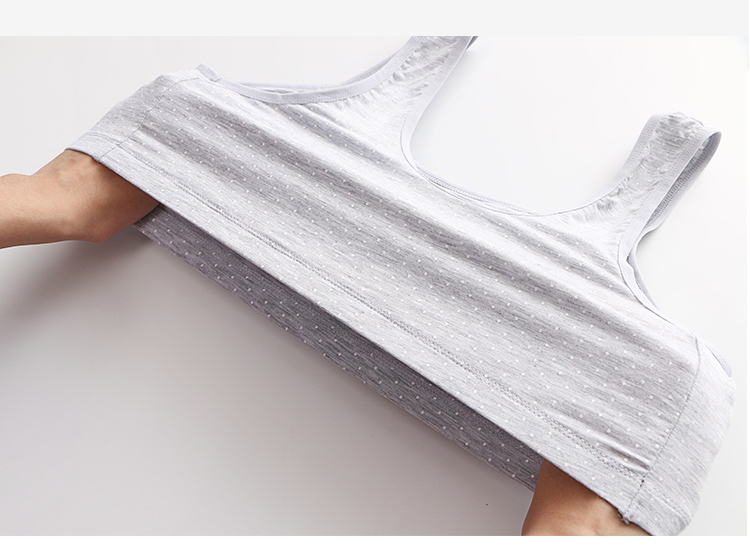 Áo ngực cotton cỡ lớn ở người già không có vòng thép cộng với phân bón tăng áo lót mẹ bra quần xì