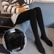 Pregnant women leggings socks women autumn and winter clothes 2021 New foot warm cotton pants plus velvet padded belly elastic pants