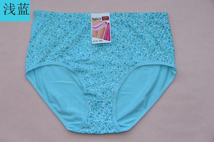 Đồ lót nữ trung niên và cao tuổi Phụ nữ cotton cao eo cộng với phân bón để tăng tóm tắt cũ của mẹ quần lót eo cao định hình