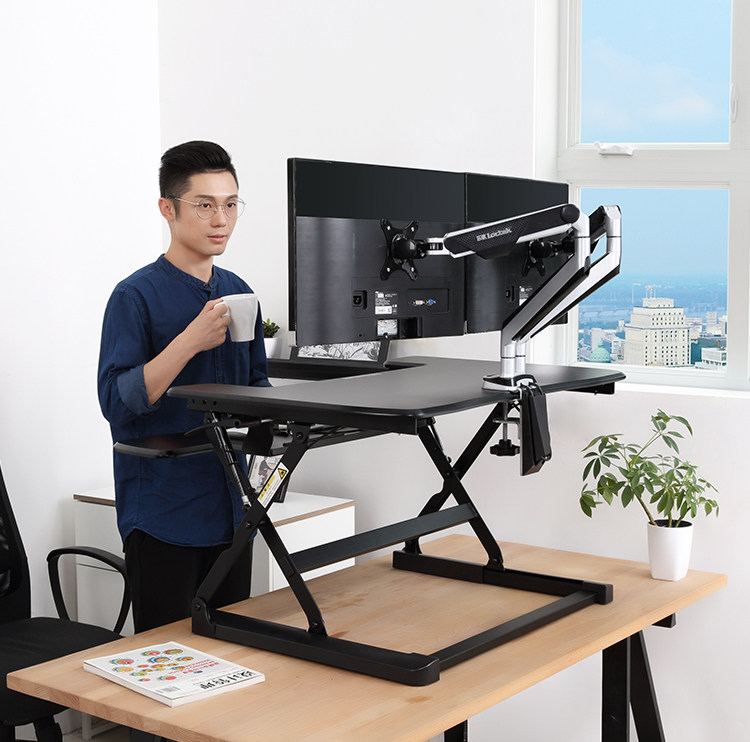 乐歌M2S 站立式办公桌升降台 呵护颈椎脊柱 图39