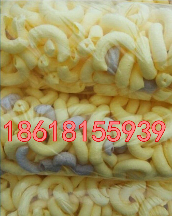 Puffed fruit flutzing machine bag long barrel bag popcorn bag corn flower plastic bag sub transparent bag flat pocket e