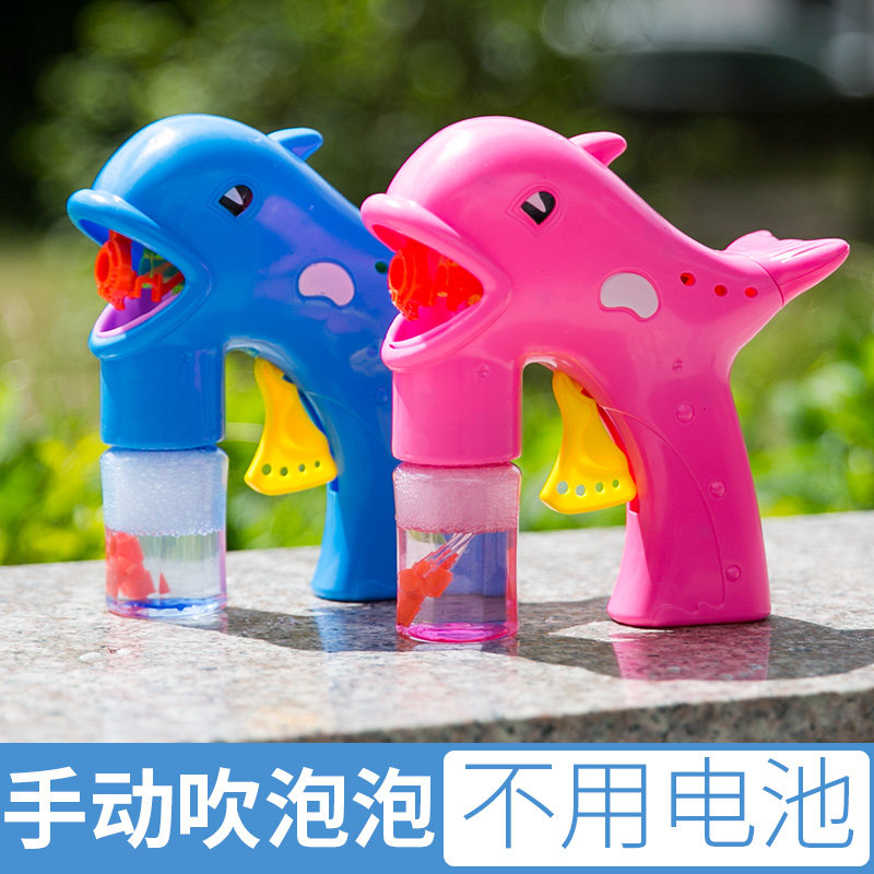 Bubble Machine Children Young Girls Hearts Ins Nets Red Blown Bubble Gun Toys Manual Children Bubbleware Sticks With Fumble Sound