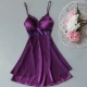 Đồ ngủ Phụ nữ Mùa hè Sexy Halter Ice Silk Chiffon Hàn Quốc Dễ thương Tươi Lớn Kích cỡ Sinh viên Mỡ mm Váy ngủ mùa thu váy đầm mùa đông