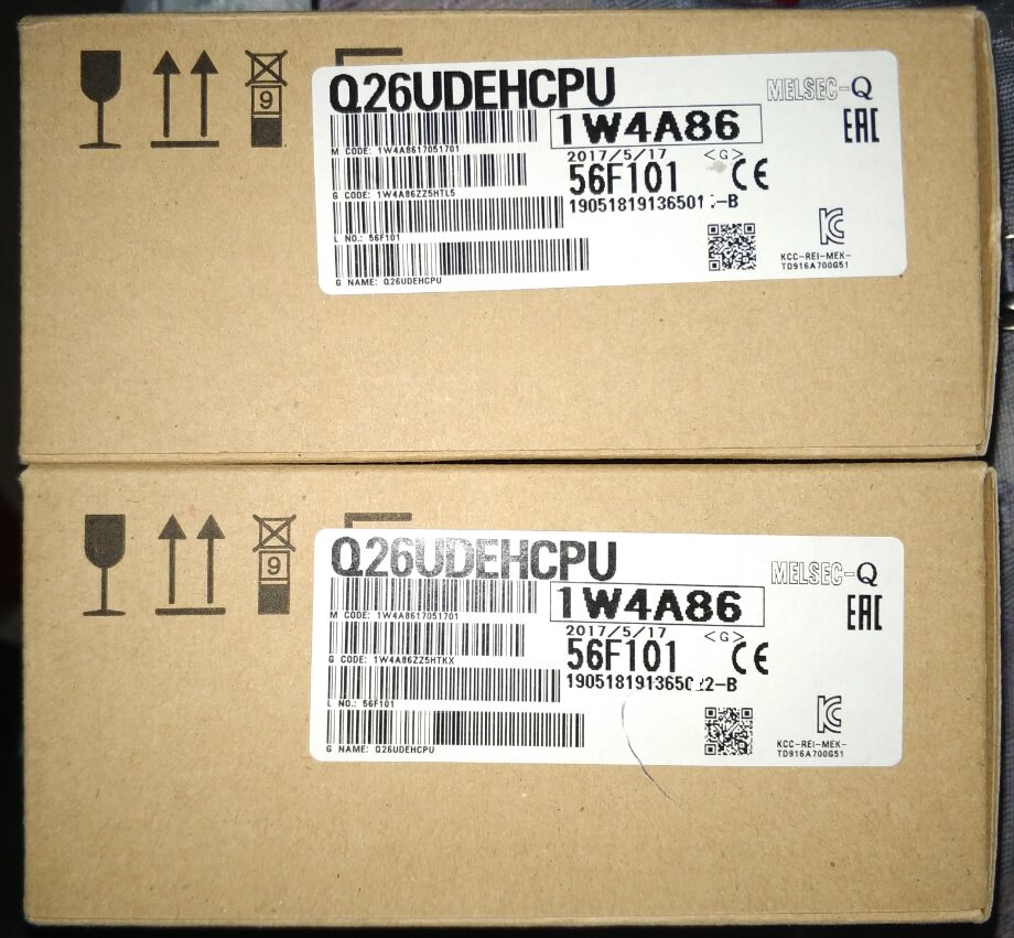 Recycling Mitsubishi Q series CPU module program capacity 260K steps Q26UDEHCPU new original fake one lost ten