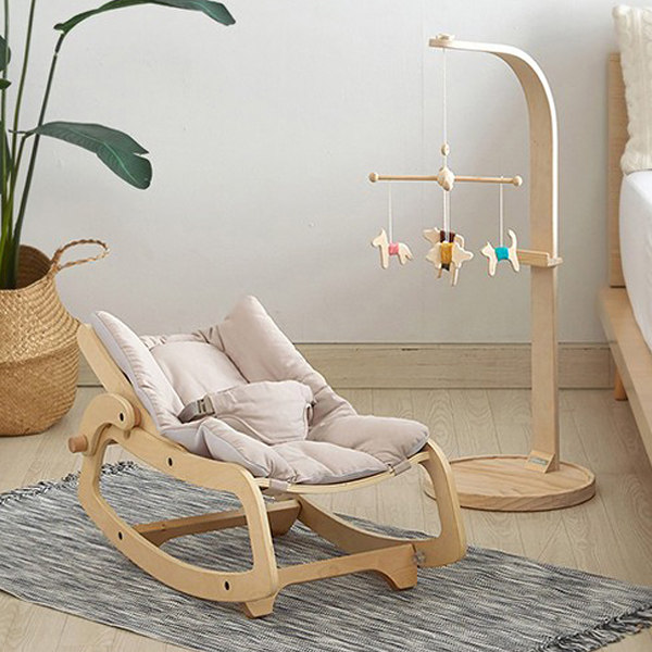 Korea EMS-coax baby sleeping artifact Infant newborn soothing recliner Rocking bed Children's reading rocking chair