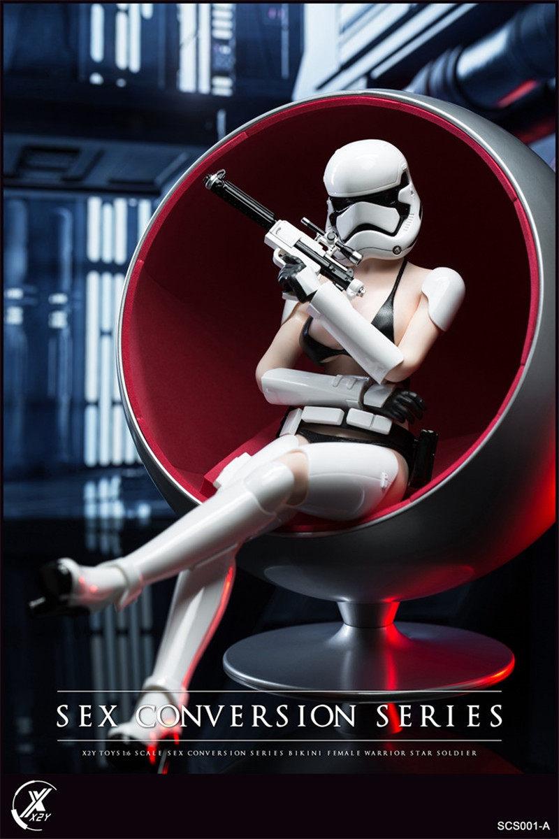 X2Y TOYS 1 6 Sex transfer series SCS001 bikini female warrior interstellar soldier suit pre-sale