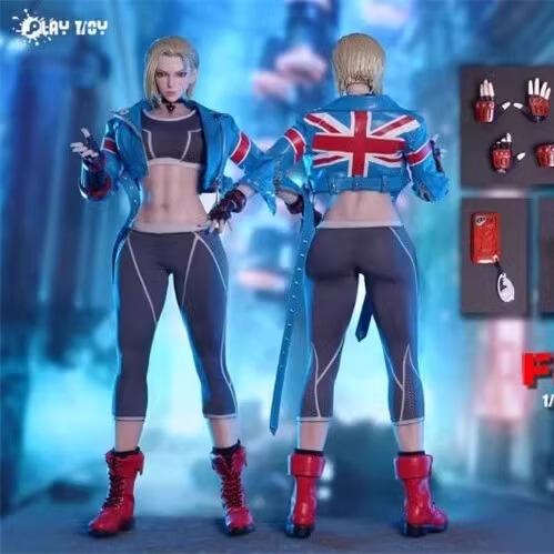 In Stock Play Toy 1/6 P027 Fighting Female Warrior 6Th Generation Action Figure Female Soldier