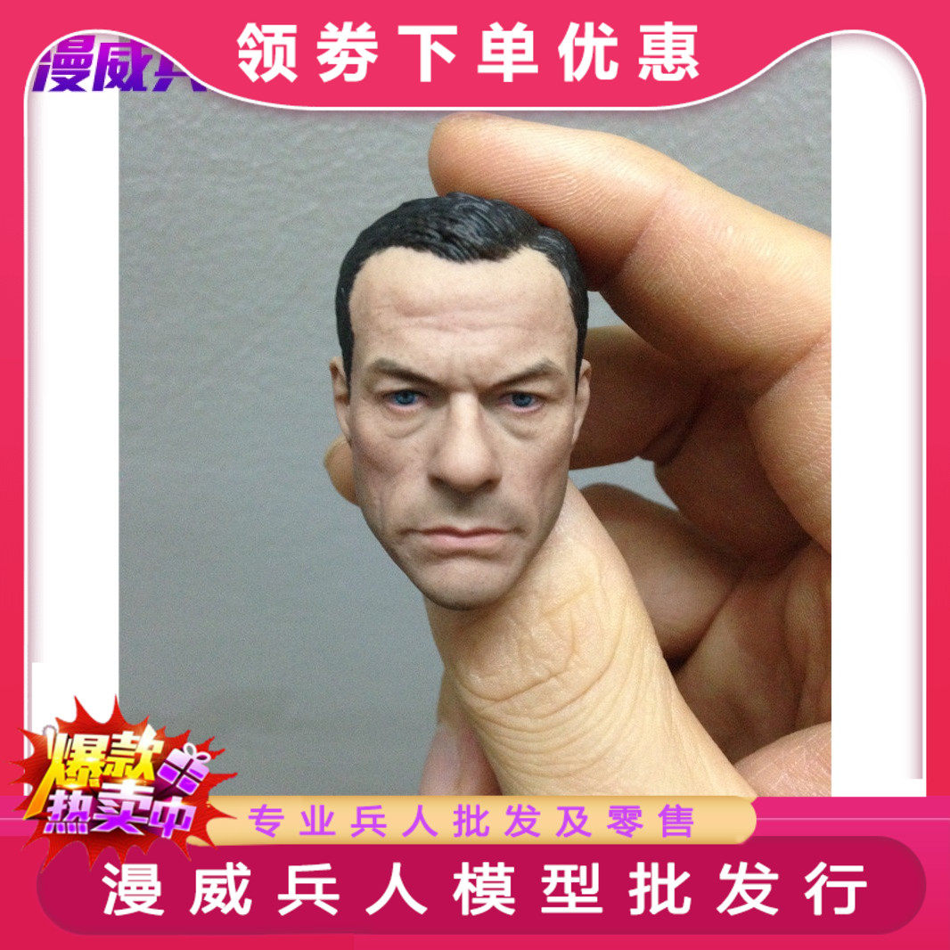 1 6 soldiers head carving model Shangyungton Brad Pitkin Wuha widow special price clearing