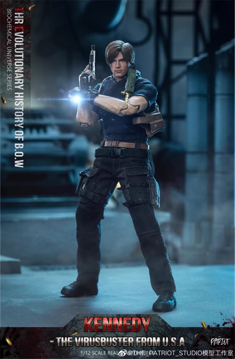 Patriotstudio 1/12 ケネディ レオン バイオハザード re4 New Patriot Studio 1/12 Resident Evil Leon Kennedy 6