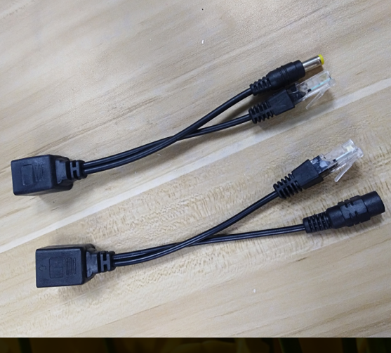 Internet Surveillance Photographic Lens Centralized Power Supply POE Separator Network Route Signal Power Transfer Converter Joint 12V