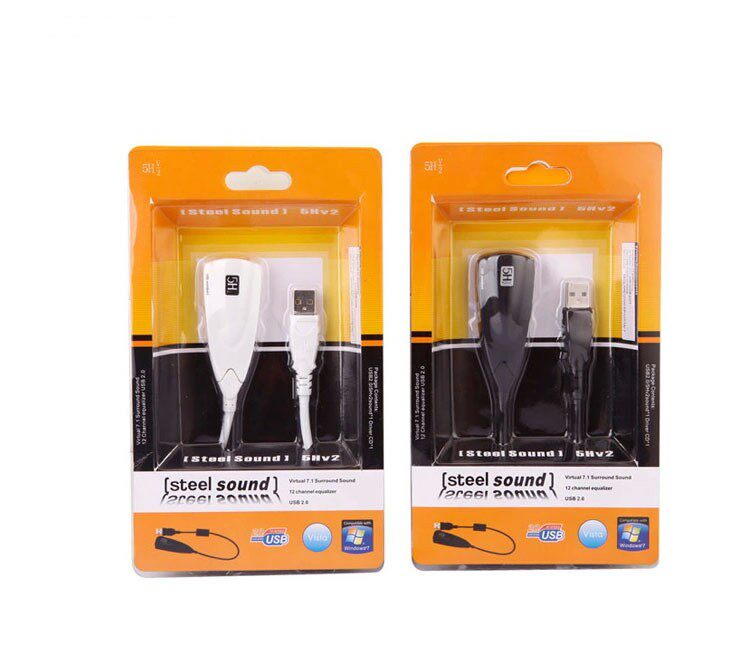 USB Sound Card 7 1 External Notebook Desktop Computer Independent Sound Card Support win7 win7 win10 K Song